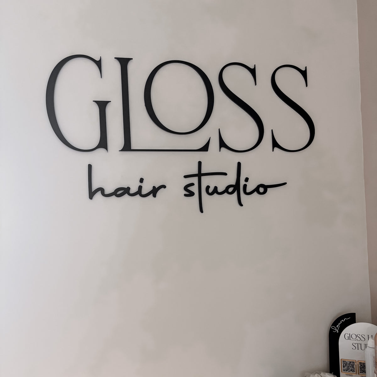 Acrylic Lettering Wall Sign | Acrylic Lettering Business Sign