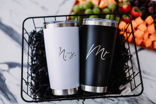 Mr. and Mrs. Insulated Tumblers