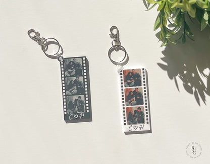 Custom Photo Strip Keychain