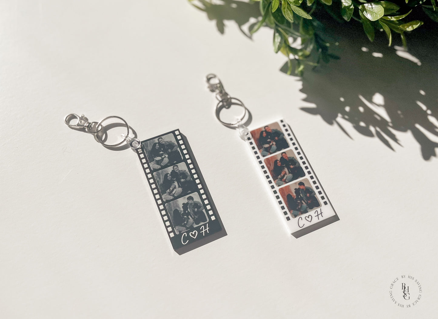 Custom Photo Strip Keychain