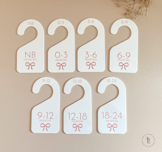 Acrylic Baby Closet Dividers (Copy)