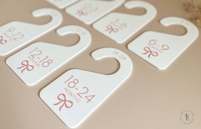 Acrylic Baby Closet Dividers (Copy)