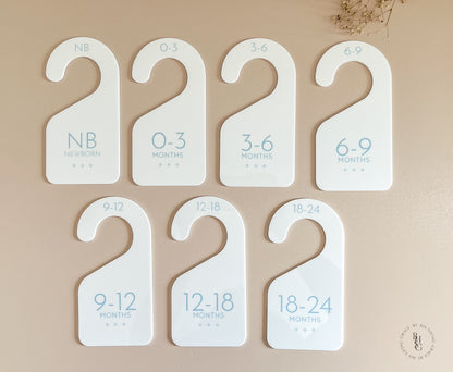 Acrylic Baby Closet Dividers (Copy)