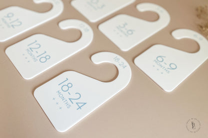 Acrylic Baby Closet Dividers (Copy)