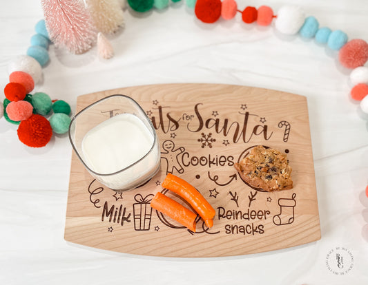 Treats For Santa Serving Board