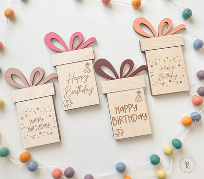 Happy Birthday Gift Card Holder