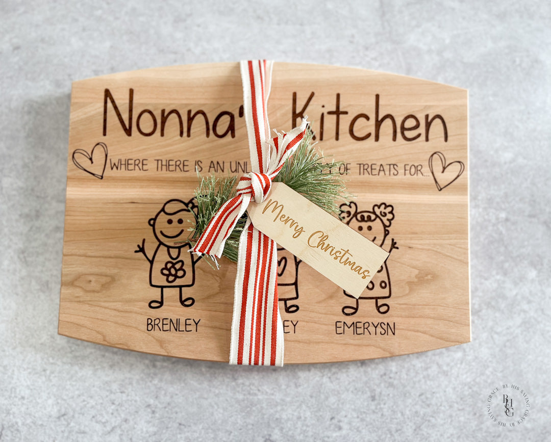 Personalized " Your Name" Kitchen Serving Board