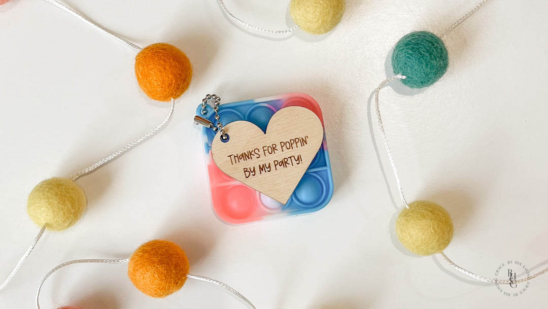 Mini Fidget Birthday Day Party Favor