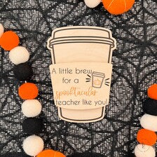 Halloween Spooktacular Teacher or Friend Gift Card Holder
