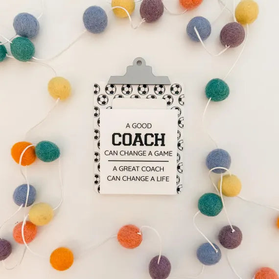 Coach Clipboard Gift Card Holder