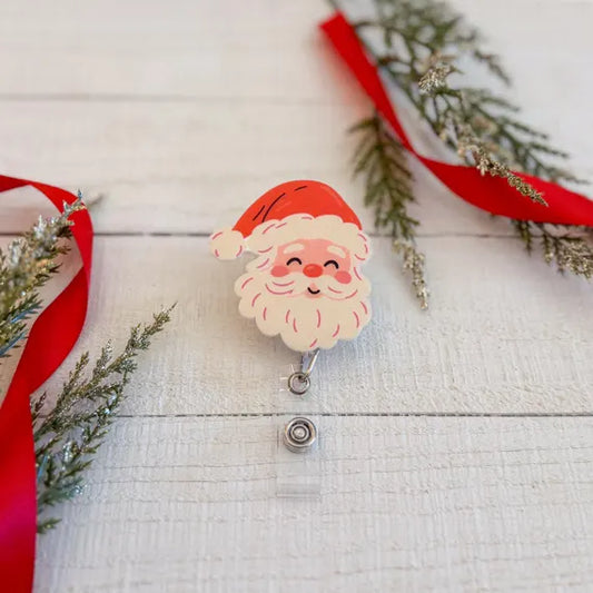 Santa Claus Badge Reel
