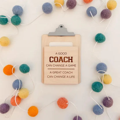 Coach Clipboard Gift Card Holder