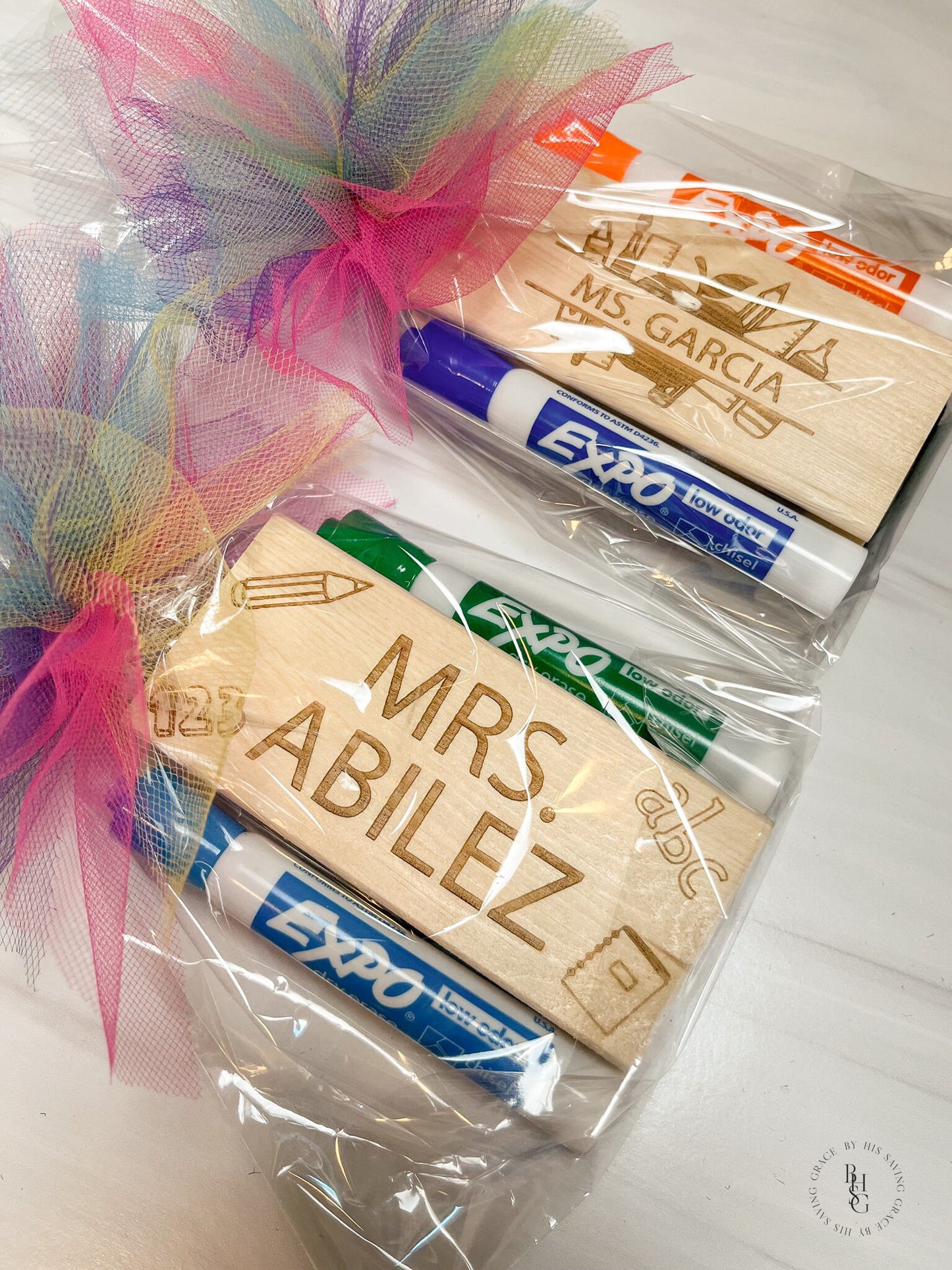 Personalized Eraser With Expo Markers For Teachers