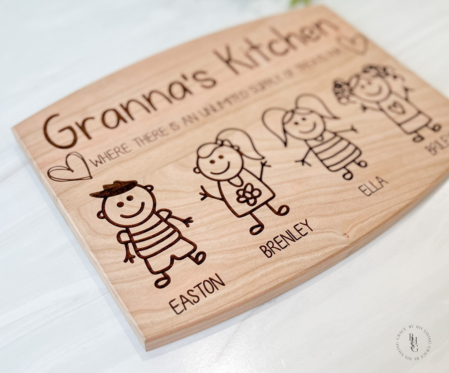 Personalized " Your Name" Kitchen Serving Board