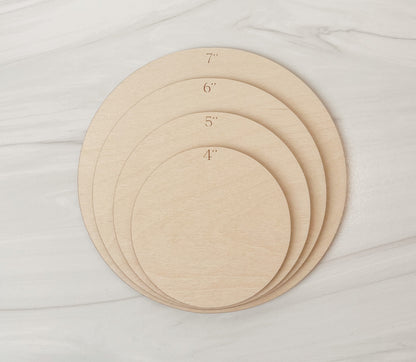 Wooden Baby Announcement Signs with Acrylic Name