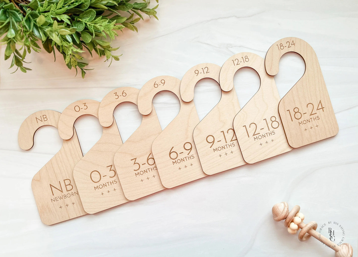 Modern Wooden Baby Closet Dividers