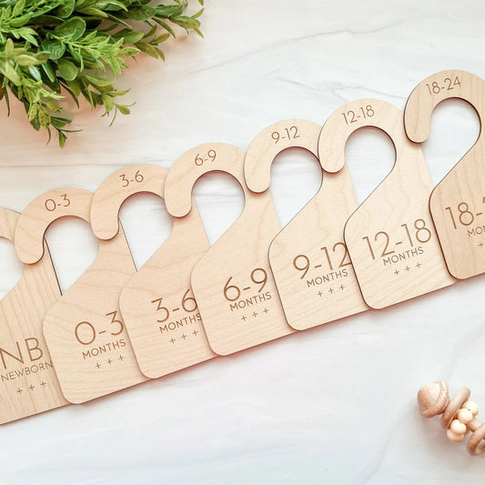 Modern Wooden Baby Closet Dividers
