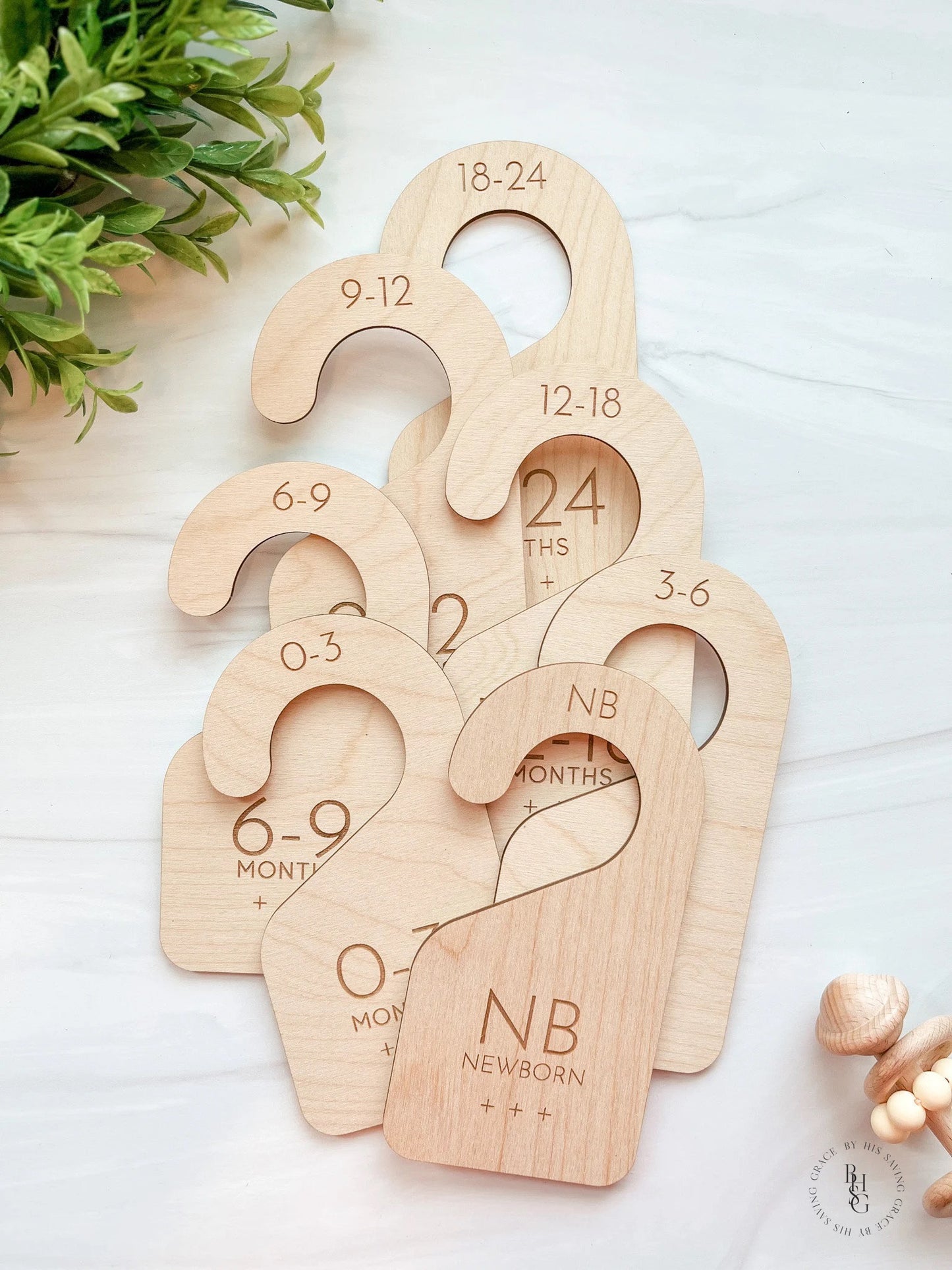 Modern Wooden Baby Closet Dividers