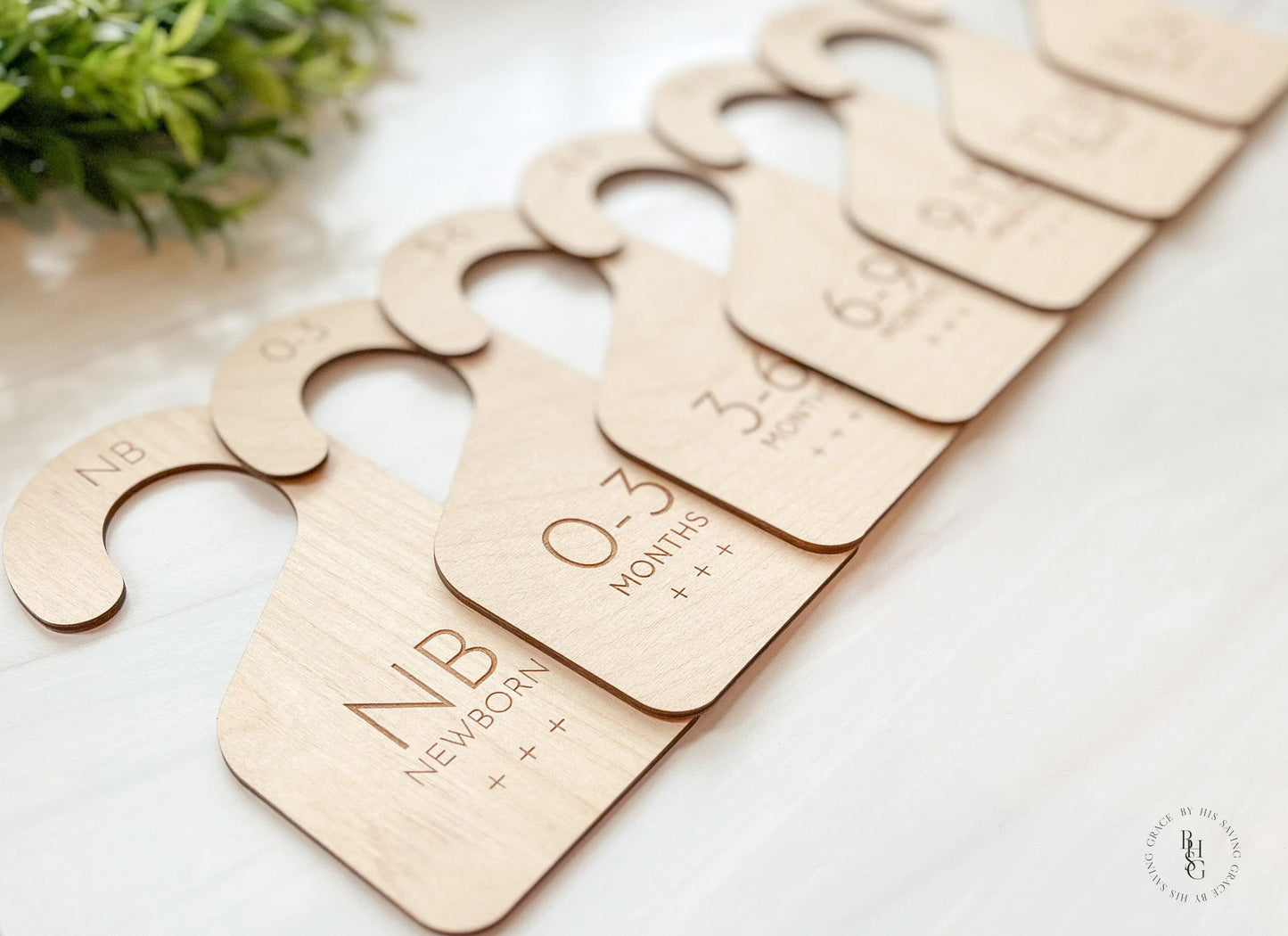 Modern Wooden Baby Closet Dividers