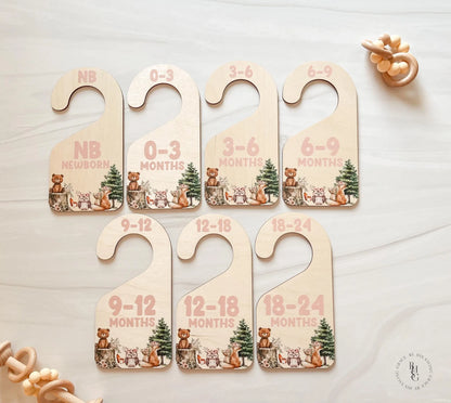 Woodland Closet Dividers & Matching Monthly Milestone Markers