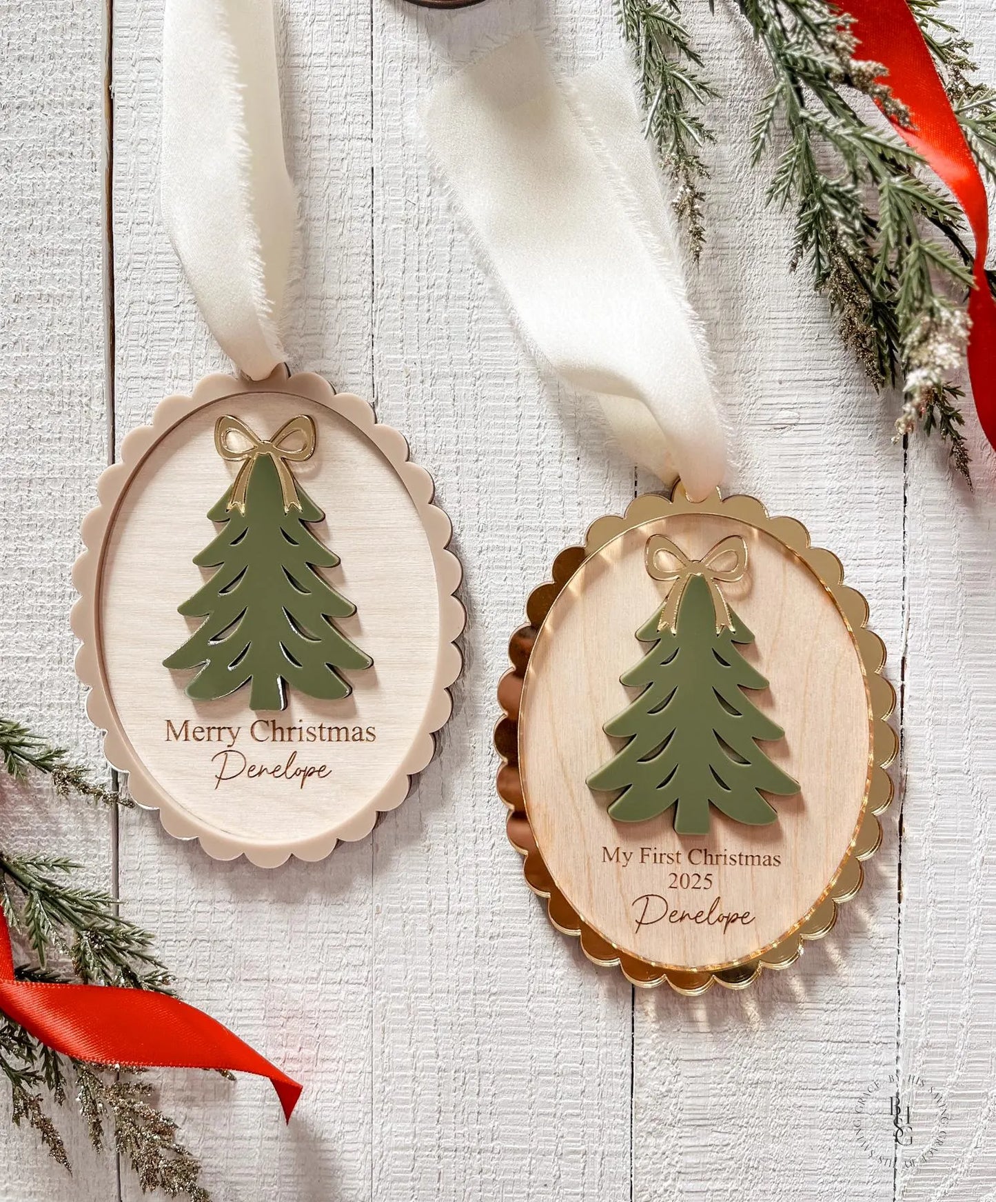 My First Christmas 2025 Ornament