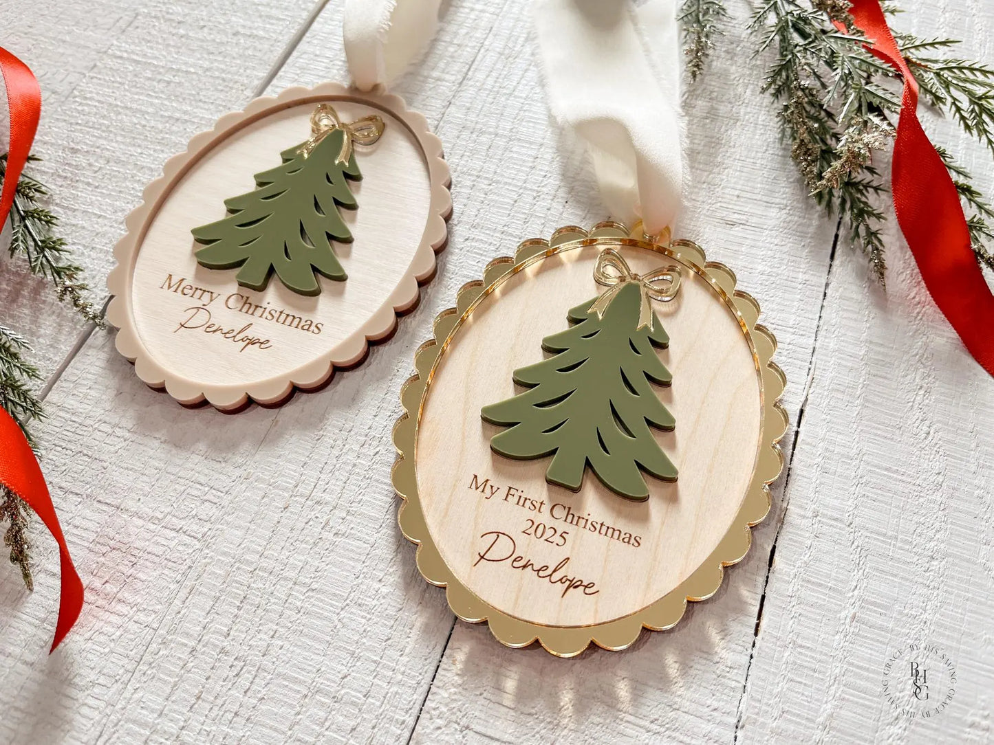 My First Christmas 2025 Ornament