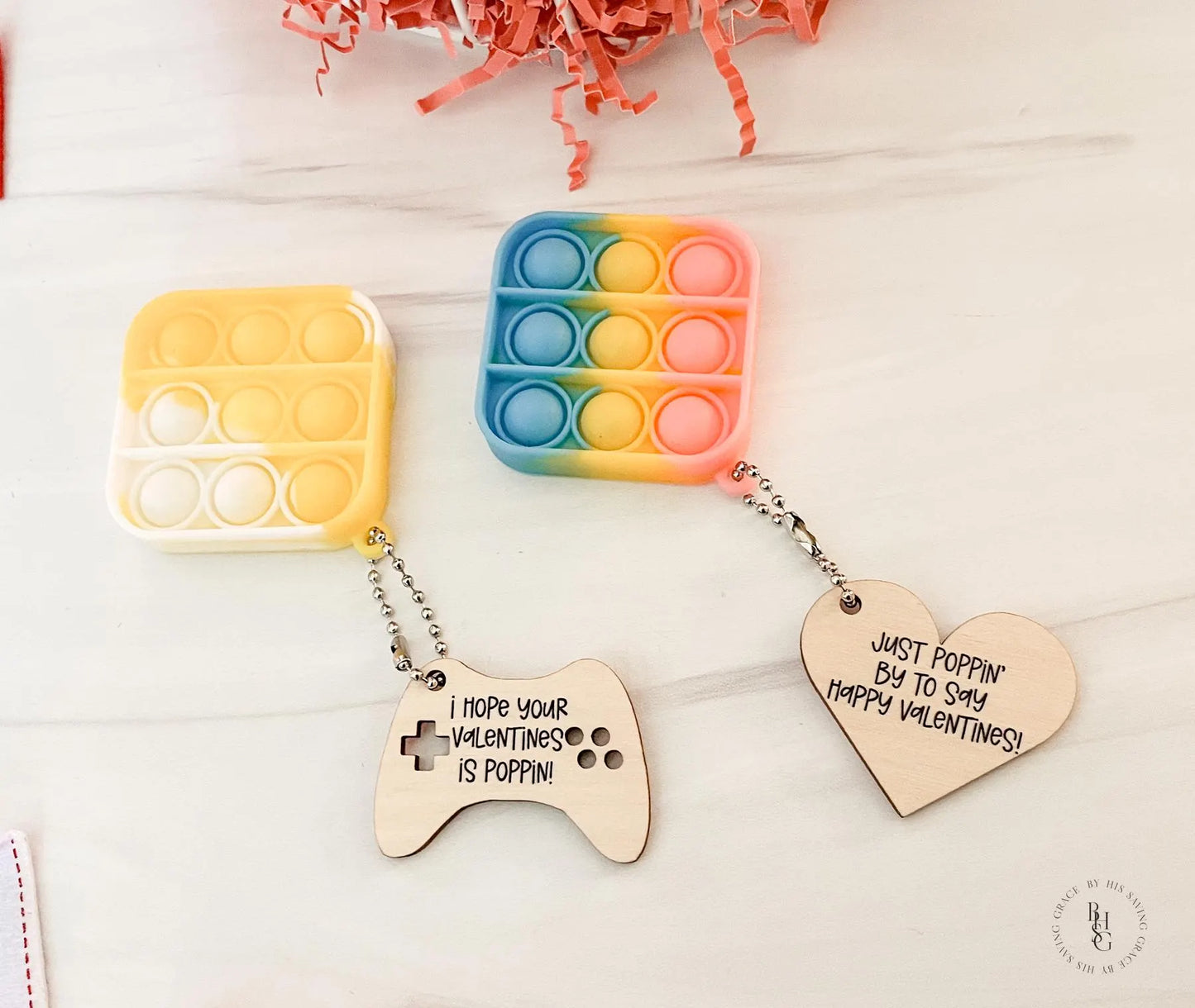 Valentine Mini Fidget with Tag