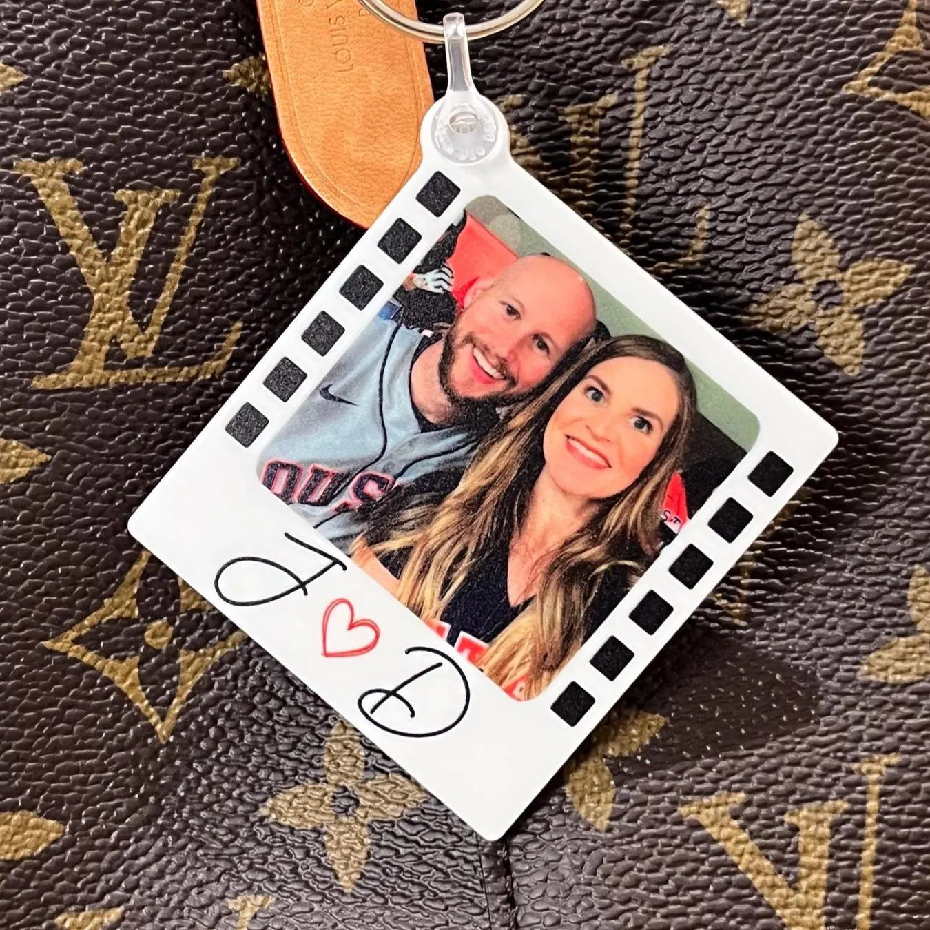Custom Photo Strip Keychain