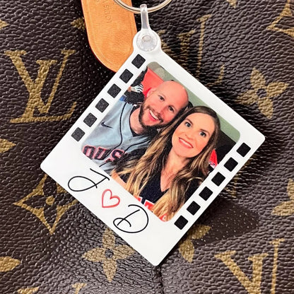Custom Photo Strip Keychain
