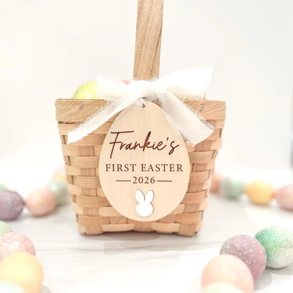 First Easter Basket Tag