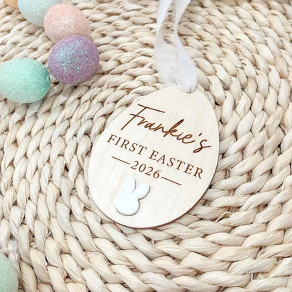 First Easter Basket Tag