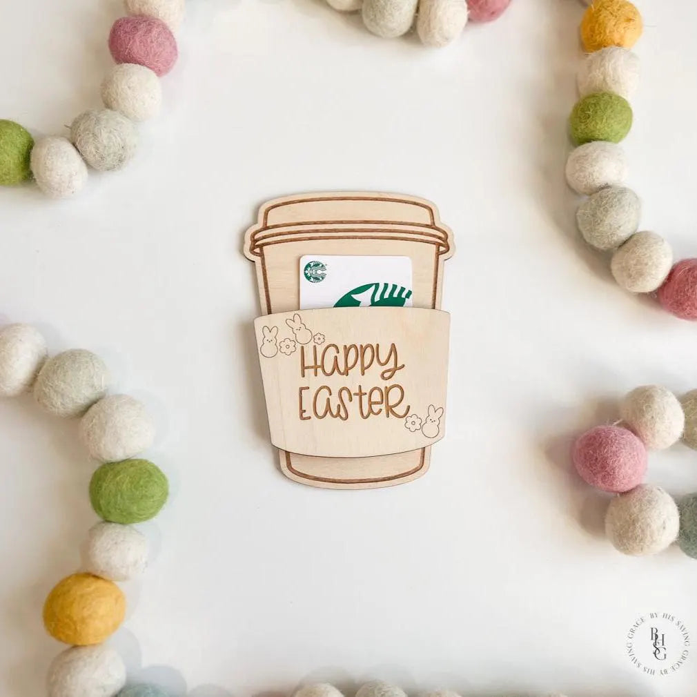 Happy Easter Gift Card Holder