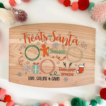 Double-Sided Easter and Christmas Serving Board