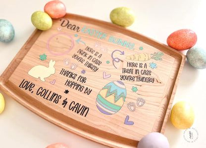 Double-Sided Easter and Christmas Serving Board