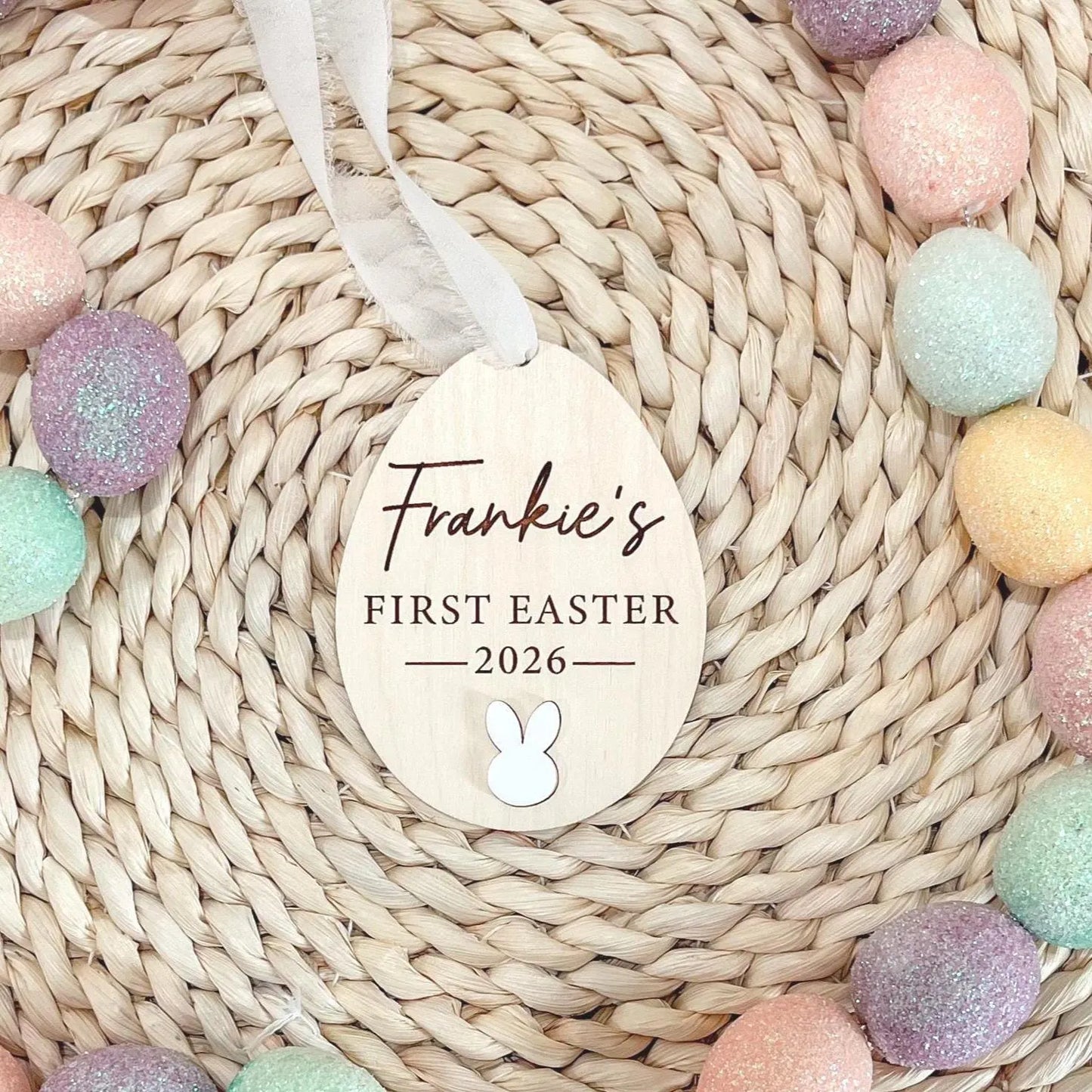 First Easter Basket Tag