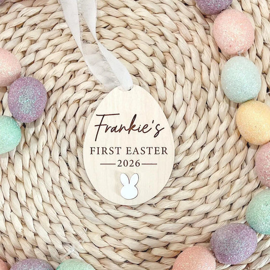 First Easter Basket Tag