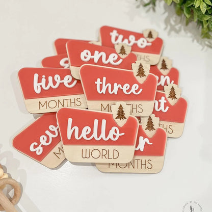 National Park Monthly Milestone Markers