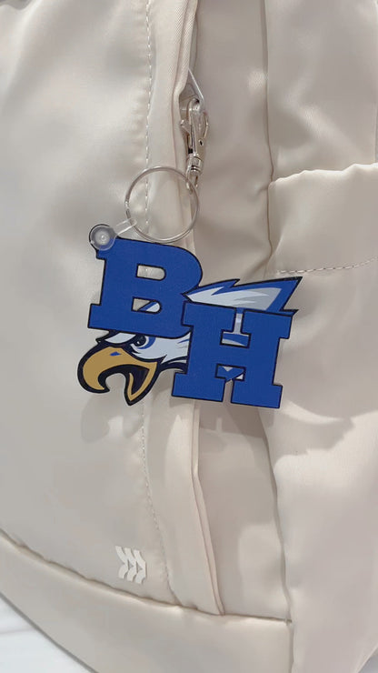 Barbers Hill Eagle Keychain