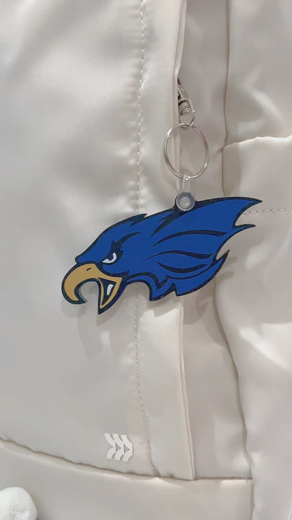 Barbers Hill Eagle Keychain